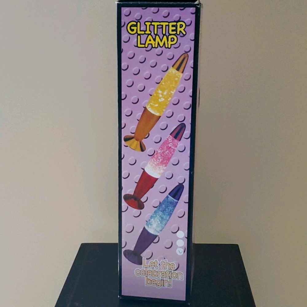 Glitter lamp